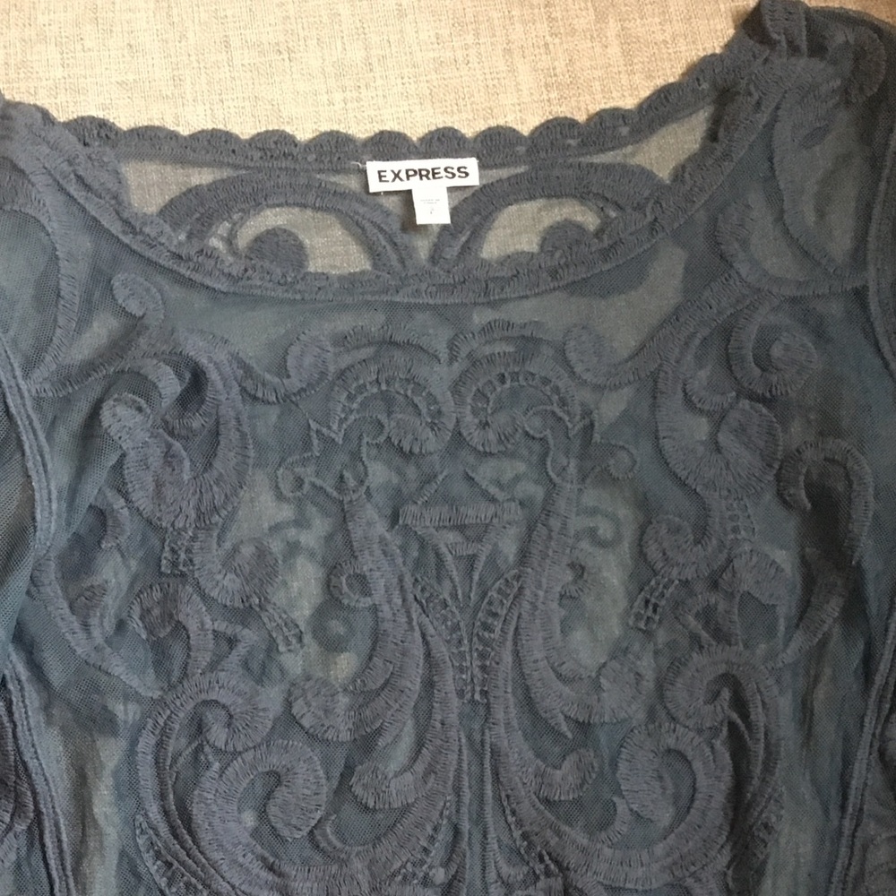 Sheer shirt